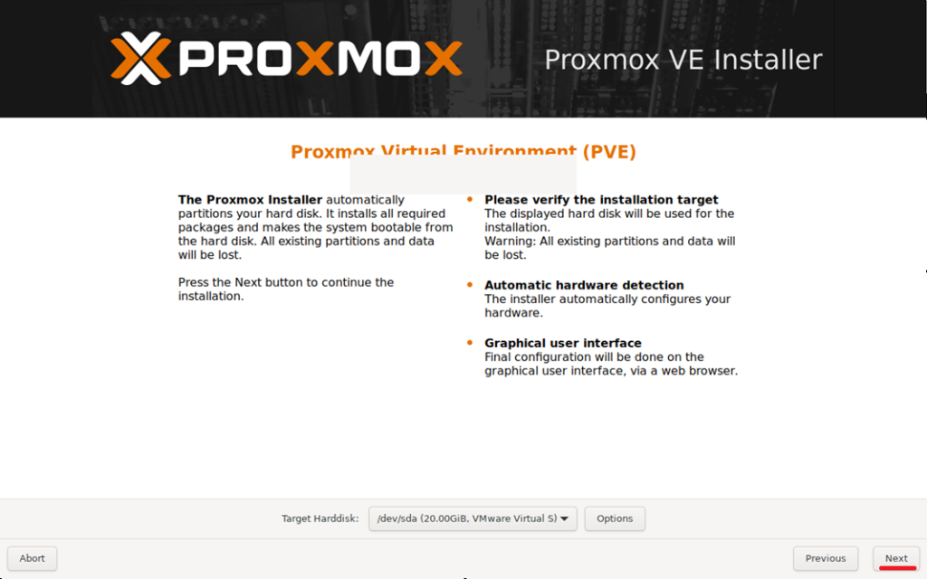 proxmox ve